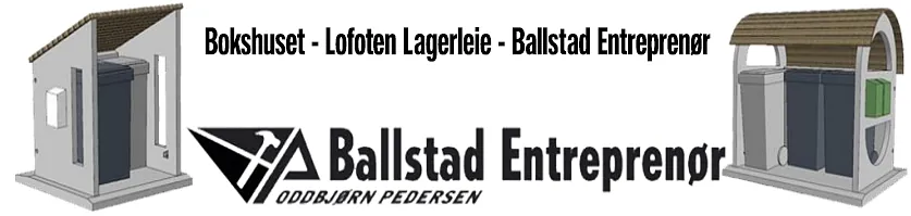 Ballstad Entreprenør AS - Bokshuset, Lofoten Lagerleie